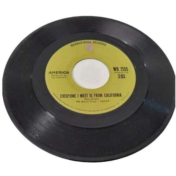 Lot of 6 Records Jefferson Airplane David Cassidy America Rare Earth 3 Dog Night - Picture 3 of 6